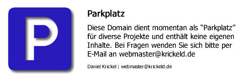 Parkplatz diverser Projekte
